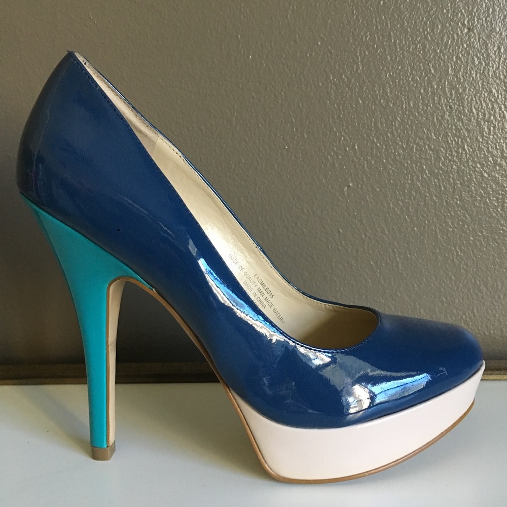 Enzo Angiolini Color Block Pumps - Size 6